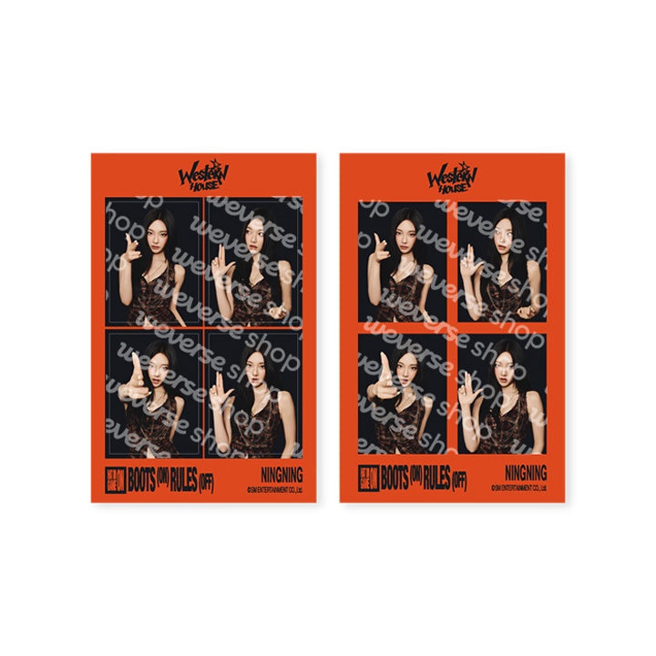 aespa [2026 Season's Greetings MD] 4 Cut Photo Set