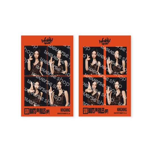 aespa [2026 Season's Greetings MD] 4 Cut Photo Set