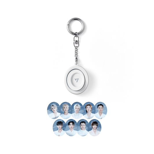 SEVENTEEN [NEW_ World Tour] Photo Pendant Keyring Set