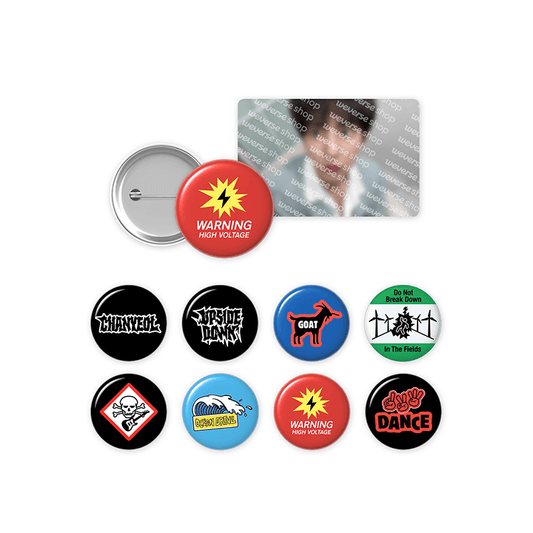 EXO CHANYEOL [Upside Down] Pin Button Set