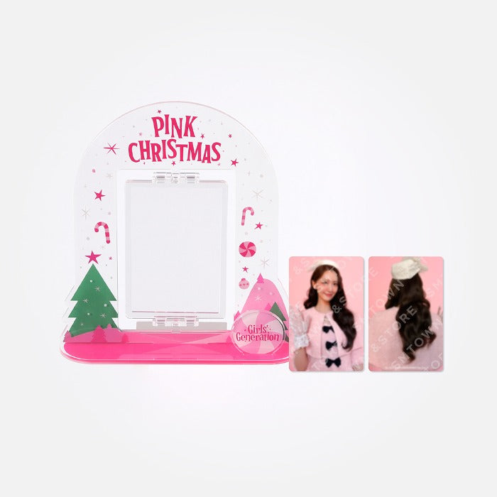 (Pre-Order) GIRLS' GENERATION 2023 PINK CHRISTMAS Acrylic Turning Stand Set