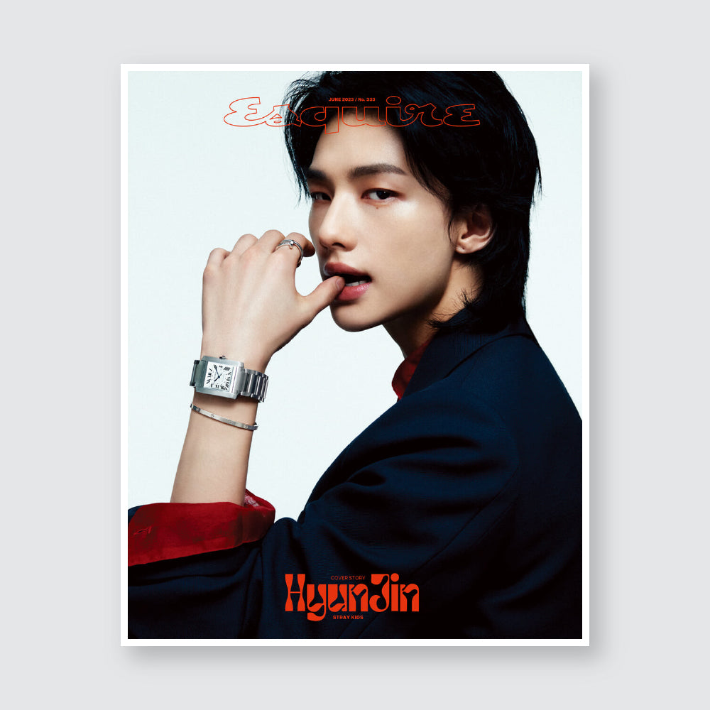 ESQUIRE Korea Magazine June 2023 : STRAY KIDS Hyunjin Cover