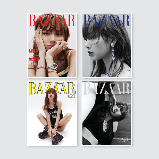 BAZAAR Korea Magazine June 2023 : BLACK PINK Lisa Cover