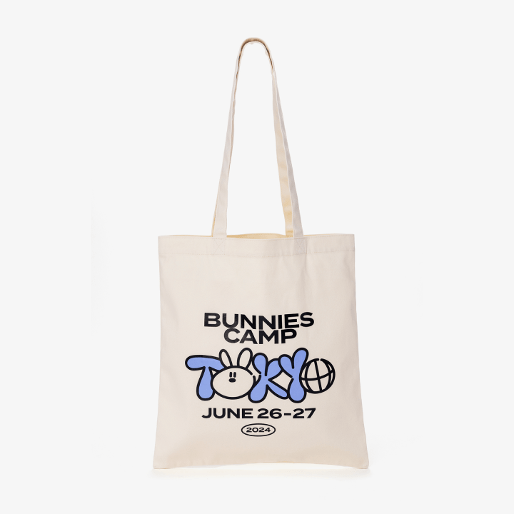 (Pre-Order) NewJeans [MURAKAMI BUNNIES CAMP] Tote Bag (White)