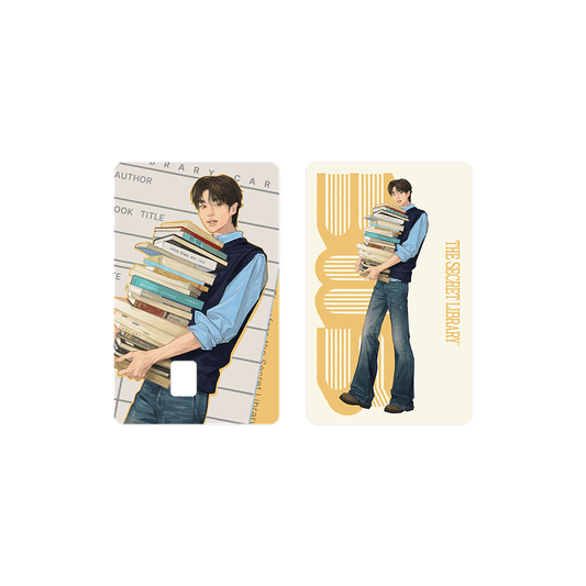 BYEON WOO SEOK [The Secret Library] Card Cover Sticker Set