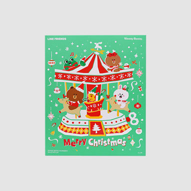 LINE FRIENDS Weeny Beeny Holiday Advent Calendar