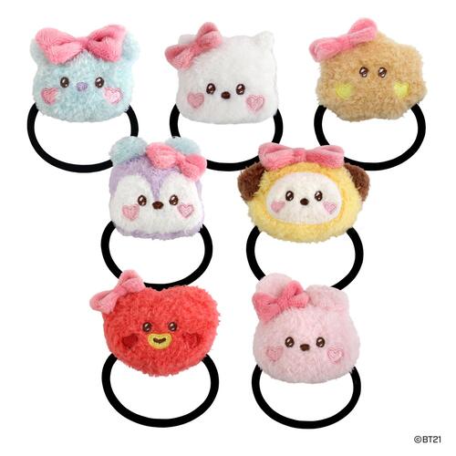 BT21 minini Lovely Plush Hair Tie