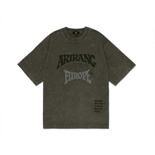 BTS [ARIRANG Tour in Europe] S/S T-Shirt (Europe)