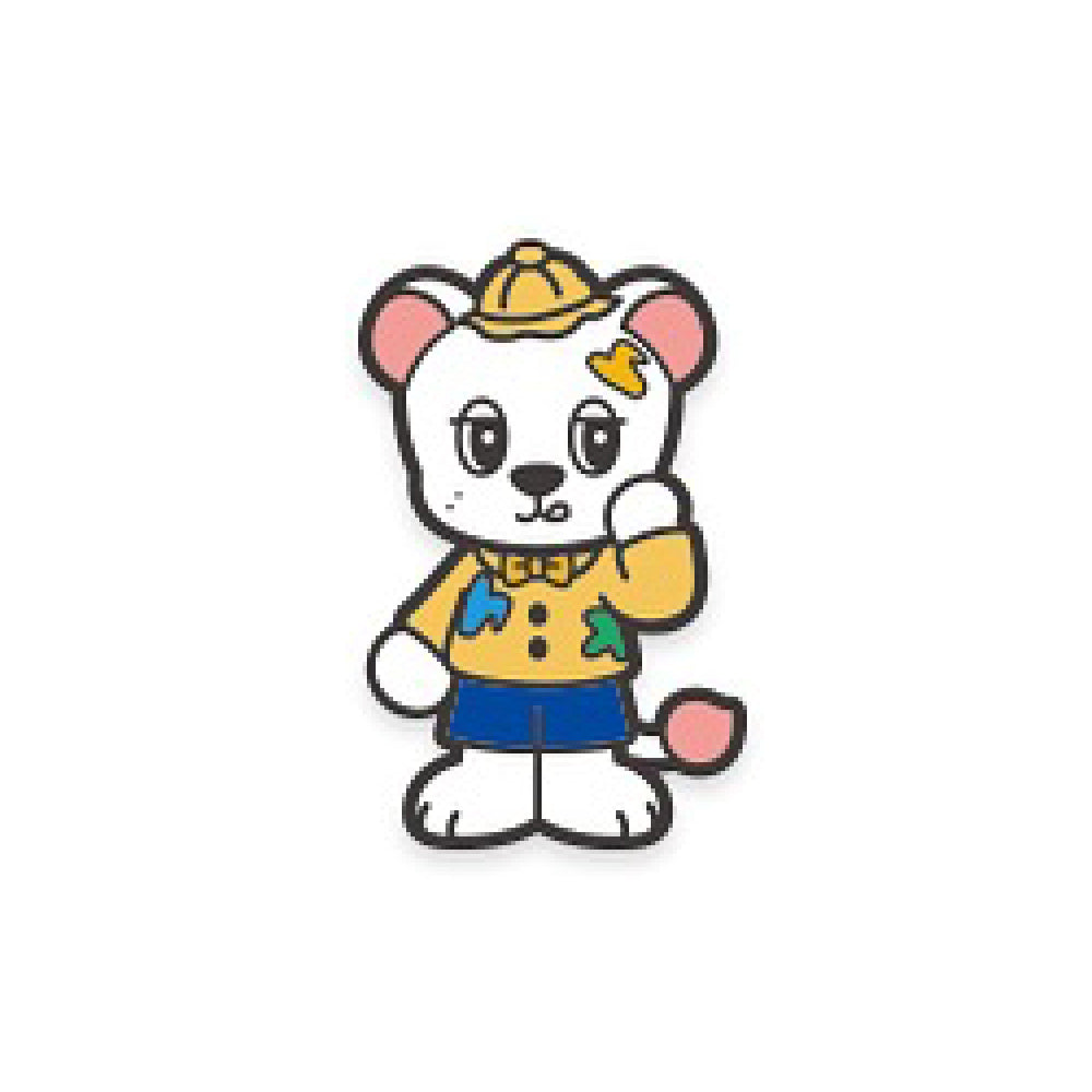 LEE DONG WOOK [WOOKDONG’s Home Sweet Home] Metal Badge