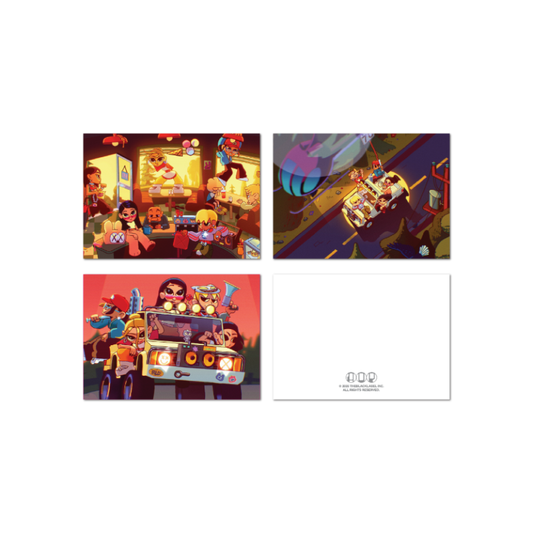 ALLDAY PROJECT [ALLDAY PROJECT] Cartoon Postcard