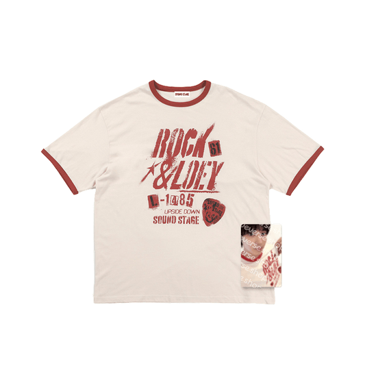 EXO CHANYEOL [Upside Down : Sound Stage] T-Shirt Set (IVORY ver)