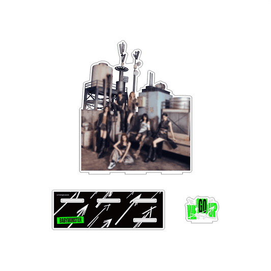 BABYMONSTER [WE GO UP] Large Acrylic Stand Set