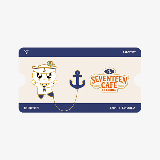 SEVENTEEN [CAFE in SEOUL] Badge Set