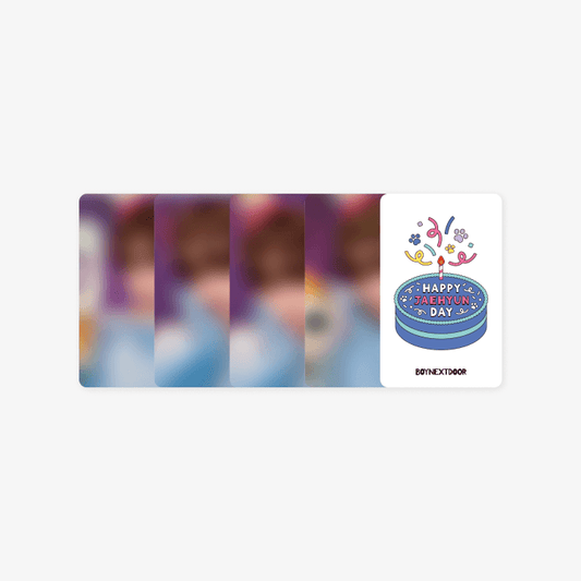 BOYNEXTDOOR [HAPPY JAEHYUN DAY] Photocard Set