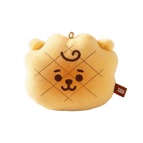 BT21 Bakery Face Plush Keyring