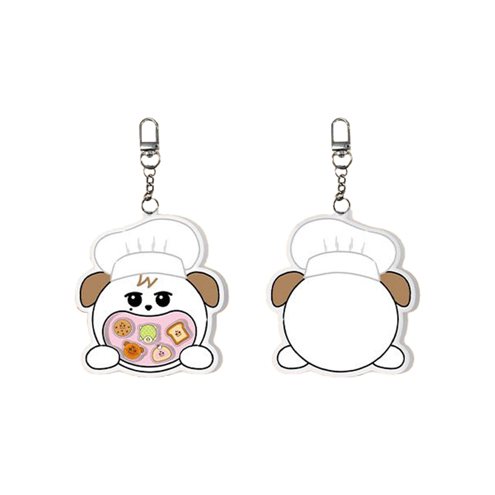 SUPER JUNIOR KYUHYUN [KYUMAE Bakery] Acrylic Shaker Keyring