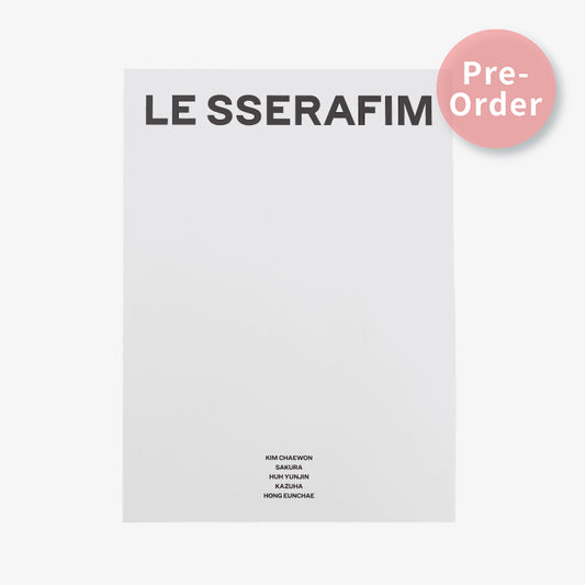 (Pre-Order) LE SSERAFIM [2024 S/S Pop Up] EASY Photocard Binder