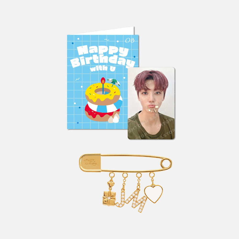 NCT JAEMIN Artist Birthday Brooch & Birthday Card