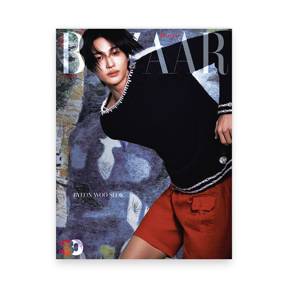 BAZAAR Korea March 2026 : BYEON WOO SEOK