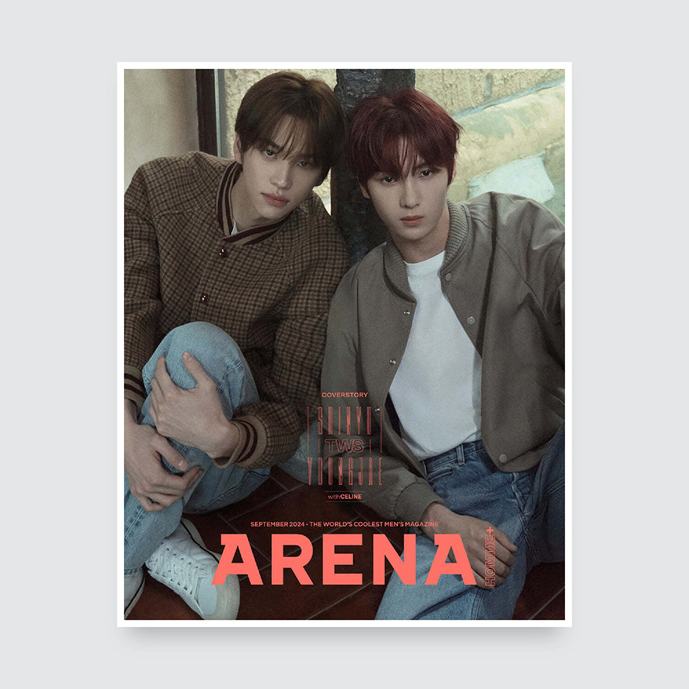 ARENA HOMME+ Korea Magazine September 2024 : TWS Cover