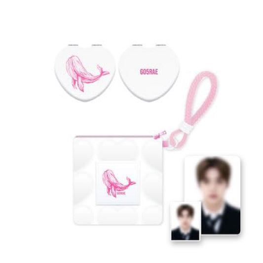 MONSTA X [CONNECT X] Heart Mirror Pouch Set (Designed by MINHYUK)