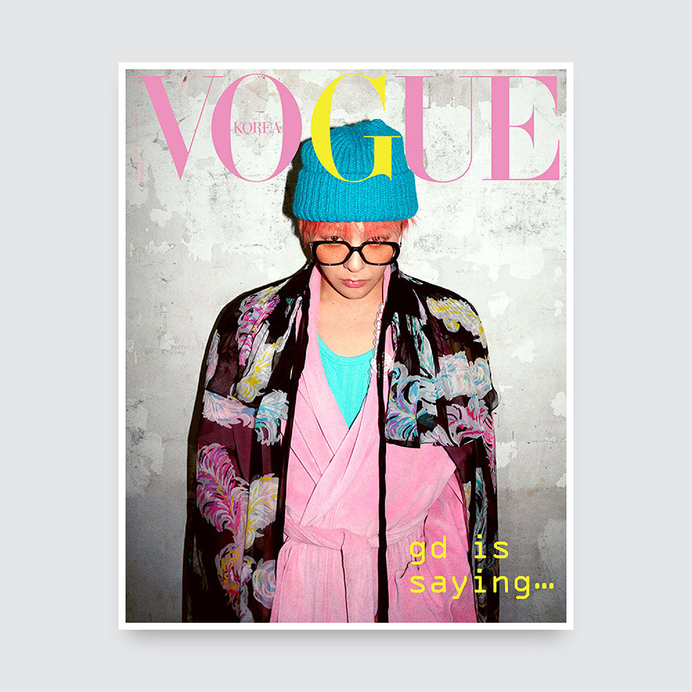 VOGUE Korea Magazine February 2025 : G-DRAGON Cover