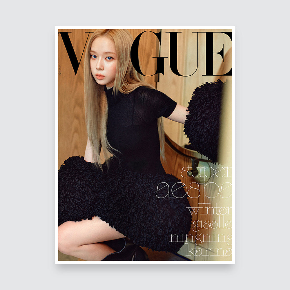 VOGUE Korea Magazine September 2024 : aespa Cover