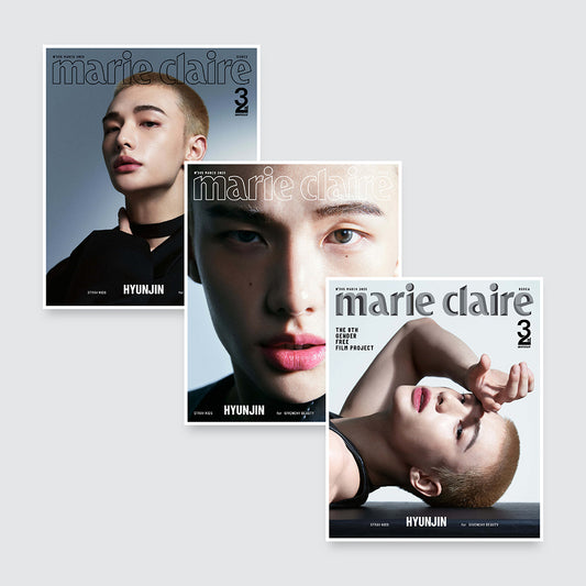 marie claire Korea Magazine March 2025 : STRAY KIDS HYUNJIN Cover