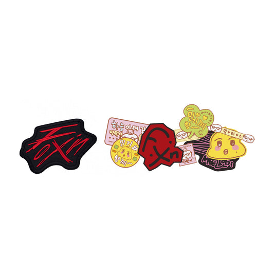 ATEEZ MINGI [Fix On : HBD Pop Up] Wappen & Sticker Set