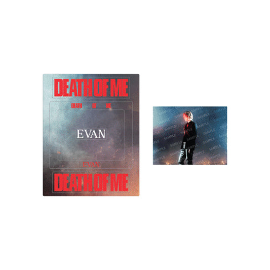 EVAN [DEATH OF ME] Photo Magnet Holder Set