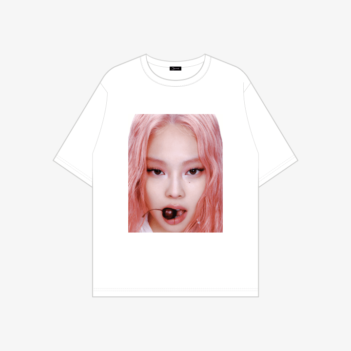 JENNIE [Mantra] Oversized T-Shirt (White)