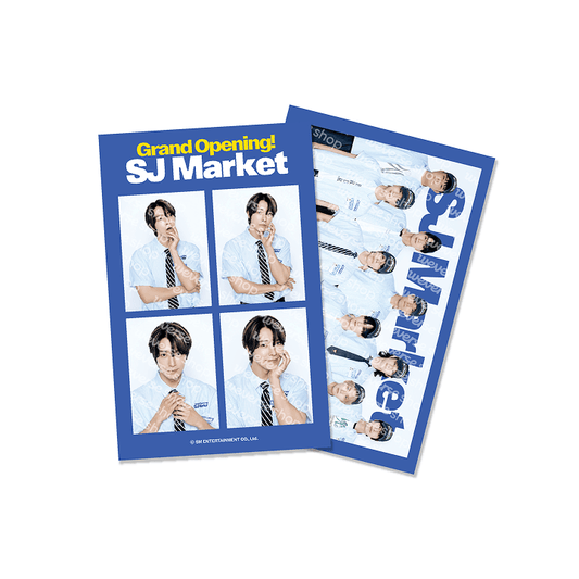 SUPER JUNIOR [SJ MARKET] 4 Cut Photo Set