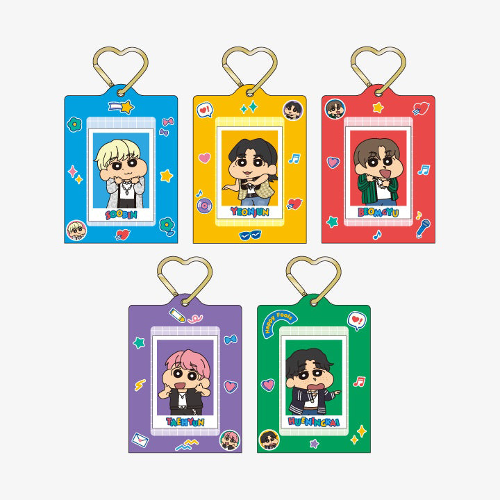 TXT X Crayon Shinchan W Photo Stand Holder