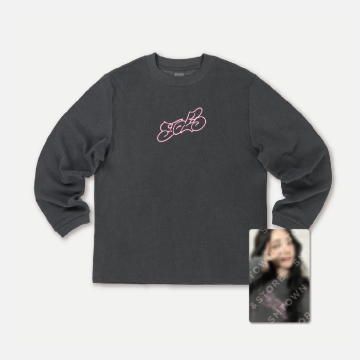 aespa [DRAMA CITY POP-UP] Long Sleeve T-Shirt + Photocard Set