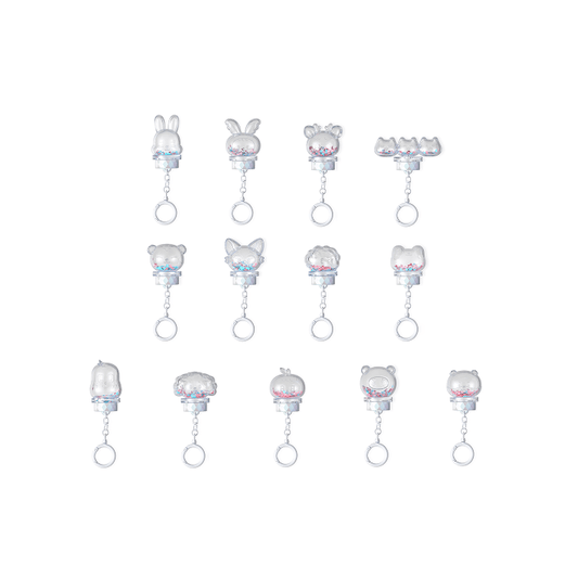 SEVENTEEN [NEW_ World Tour] MINITEEN Lightstick Parts Keyring