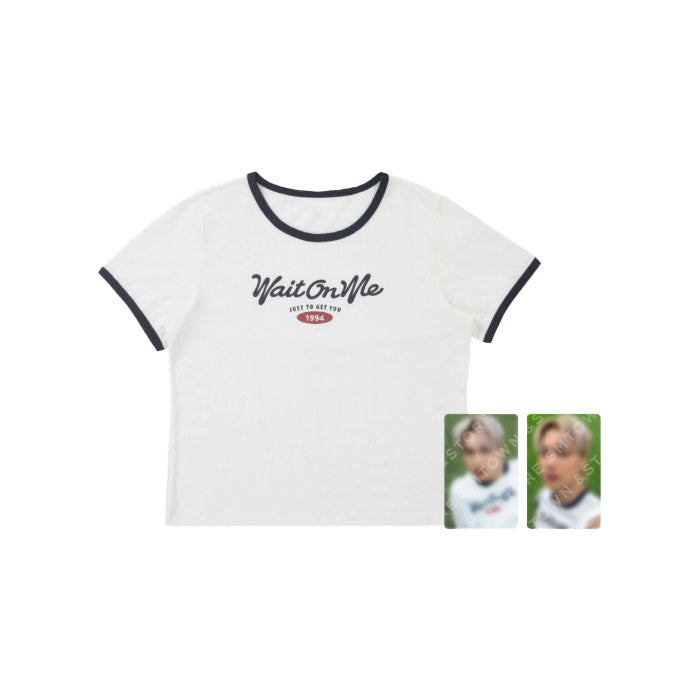 EXO KAI [Wait On Me] Cropped Ringer T-Shirt Set