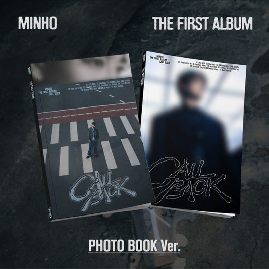 SHINee MINHO 1st Full Album : CALL BACK (Photobook ver)