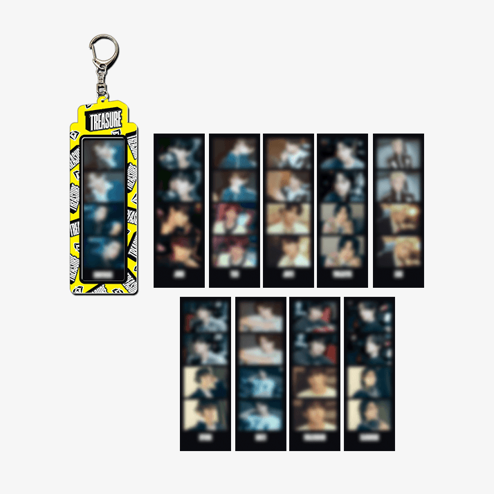 TREASURE [3rd Magazine] 4 Cut Photo PVC Keyring