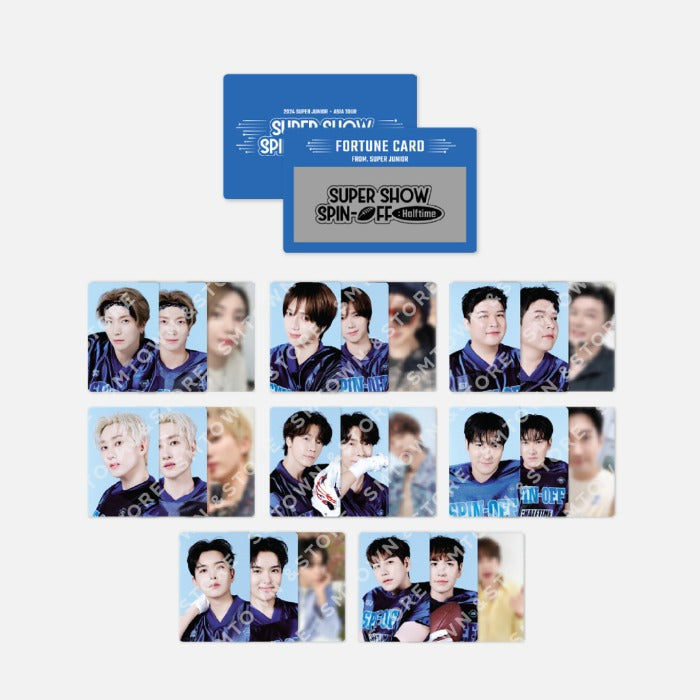 SUPER JUNIOR [2024 Super Show Spin-Off : Halftime] Fortune Scratch Card Set