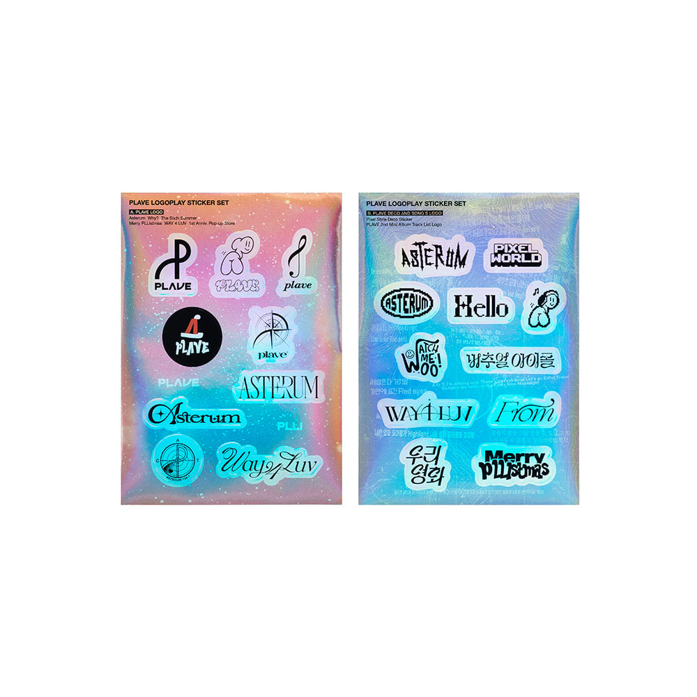 PLAVE [W4L] Logo Sticker Pack