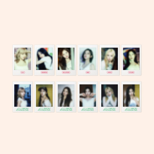 NMIXX [MIXXPEDIA: PICK MACAU & HONGKONG] Polaroid Sticker Pack