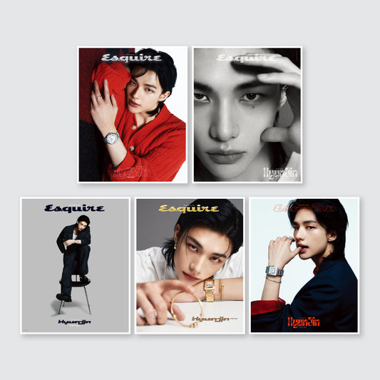 ESQUIRE Korea Magazine June 2023 : STRAY KIDS Hyunjin Cover