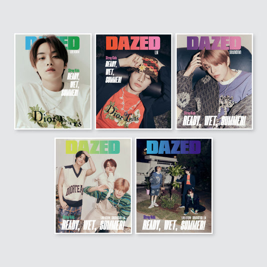 Dazed & Confused Korea Magazine July 2023 : Lee Know & Seungmin & I.N Cover