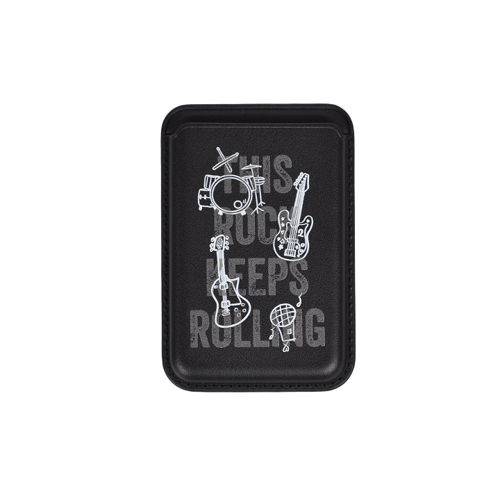 QWER [2nd Anniversary] Magnetic Card Holder (Black)