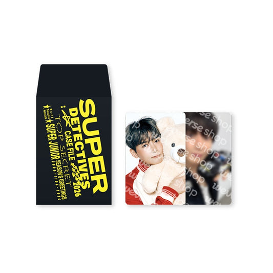 SUPER JUNIOR [2026 Season's Greetings MD] Random Trading Card Set (B ver)