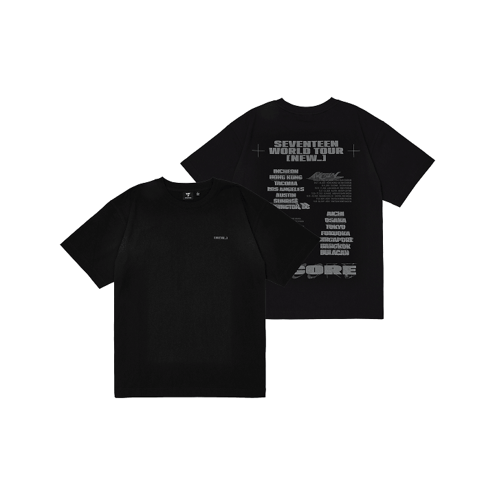 SEVENTEEN [NEW_ Encore] S/S T-Shirt (Black ver 2)