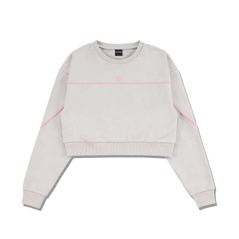 BLACKPINK [DEADLINE in Japan] Piping Crewneck Sweatshirt