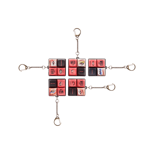 KATSEYE [WILD] Keycap Keyring