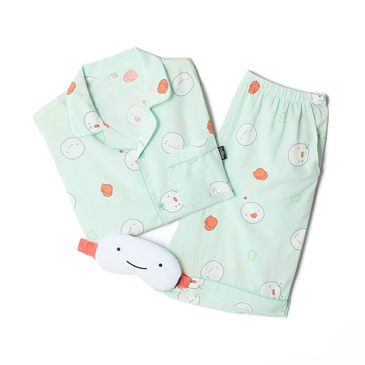 BOYNEXTDOOR [BBNEXDO ✕ SPAO] Short Pajama Set