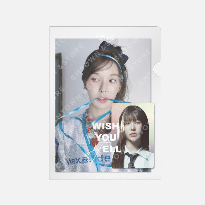 RED VELVET WENDY [Wish You Hell] Postcard + Hologram Photocard Set B